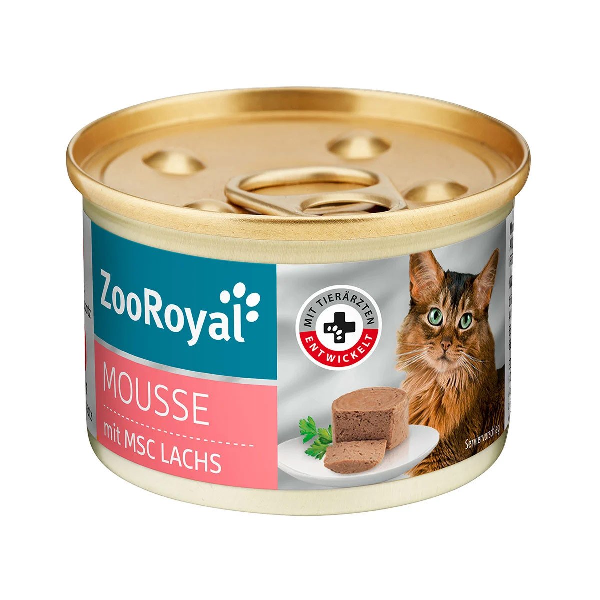 ZooRoyal Mousse mit Lachs 12x85g von ZooRoyal