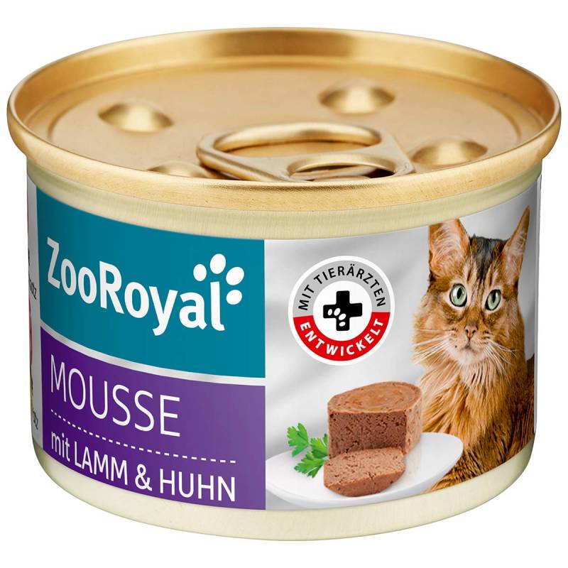 ZooRoyal Mousse mit Lamm & Huhn 12x85g von ZooRoyal