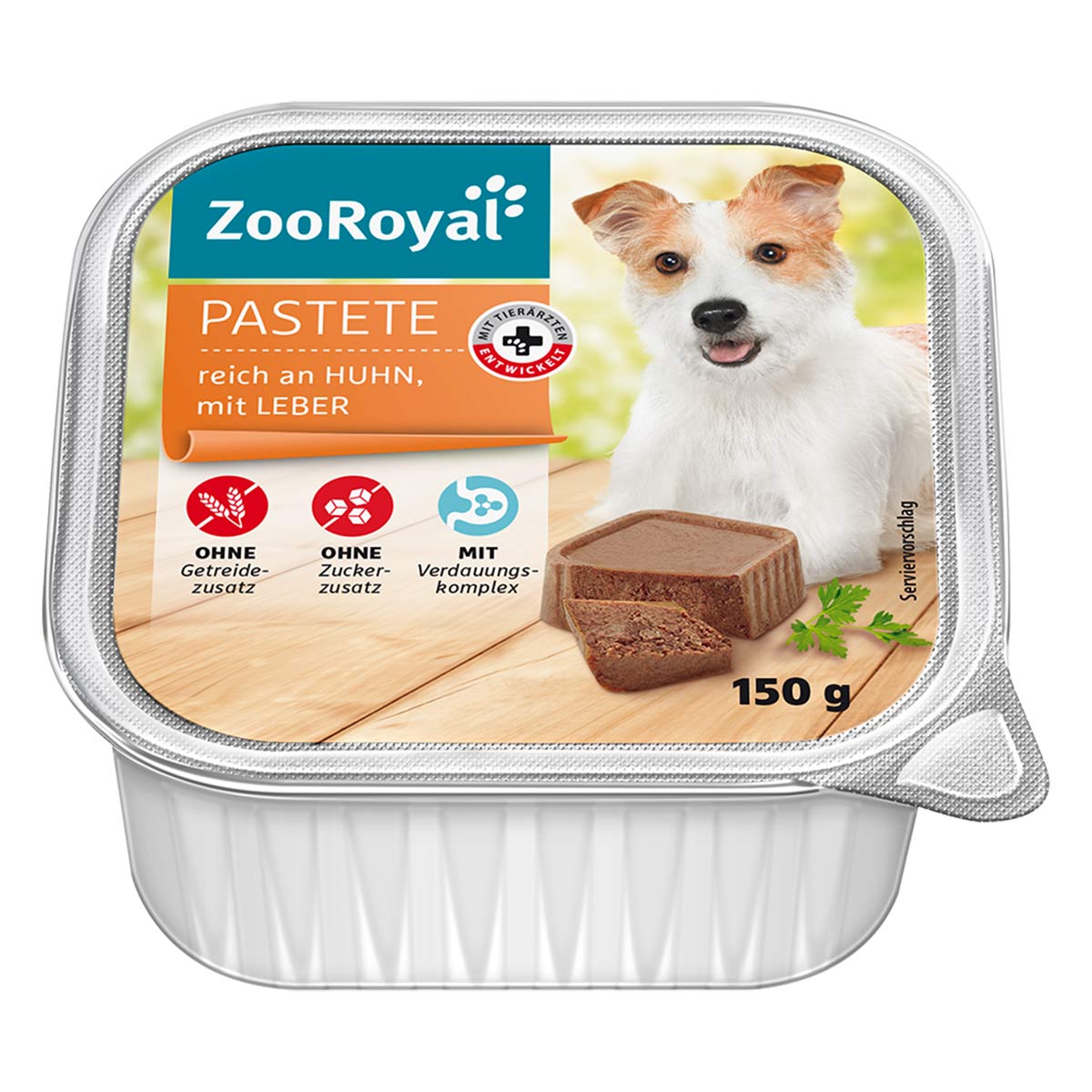 ZooRoyal Pastete reich an Huhn und Leber 11x150g ZooRoyal Pastete reich an Huhn und Leber 11x150g von ZooRoyal
