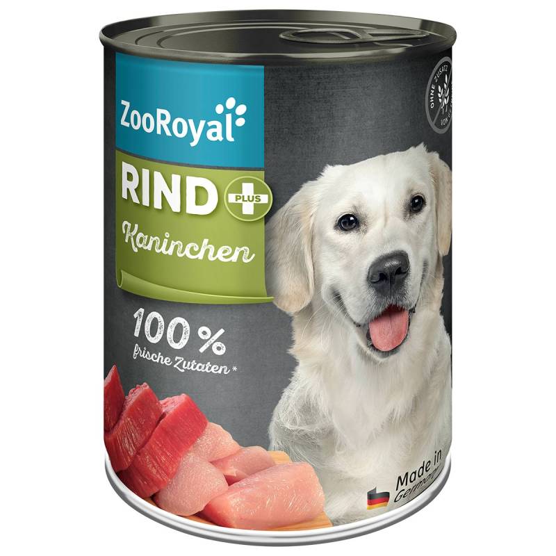 ZooRoyal Rind + Kaninchen 400g von ZooRoyal