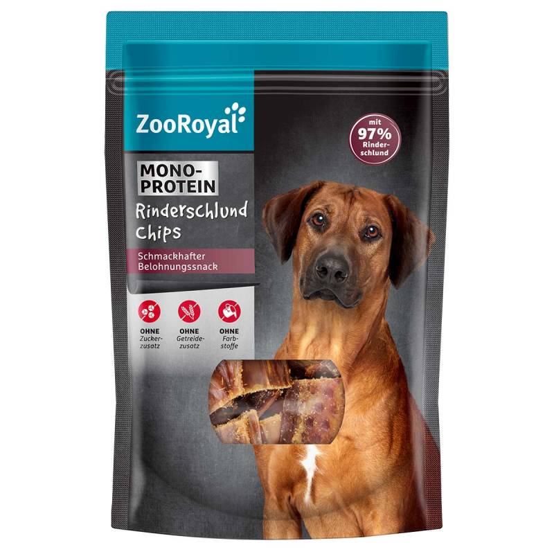 ZooRoyal Rinderschlund Chips 100g von ZooRoyal