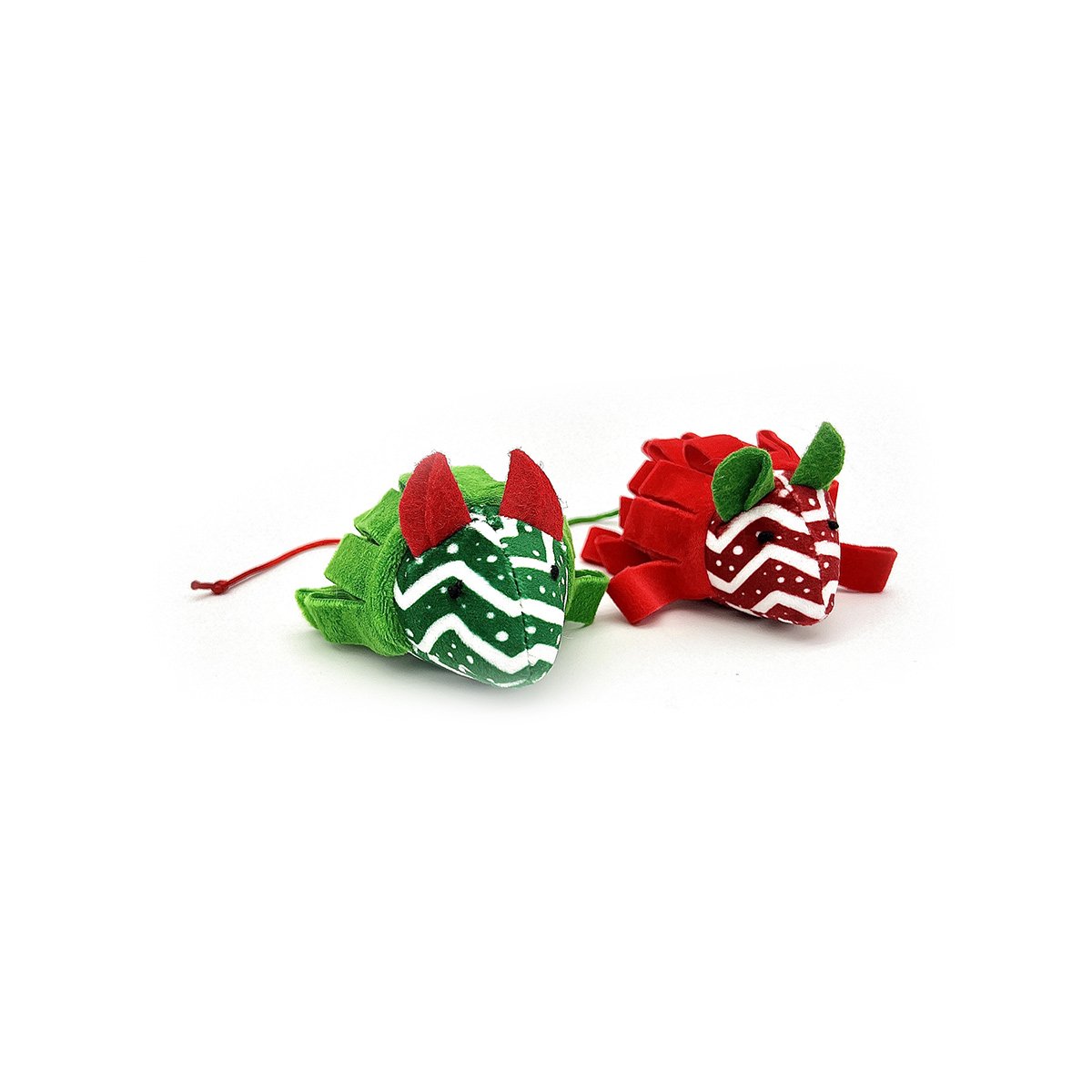 ZooRoyal Weihnachtsmäuse mit Katzenminze 2er Set von ZooRoyal