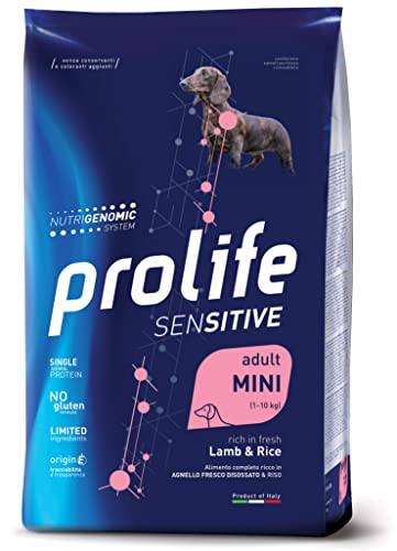 Prolife Dog Sensitive Lamm und Rice 2 kg Erwachsene Mini Prolife Dog Sensitive Lamm und Rice 2 kg Erwachsene Mini von Zoodiaco