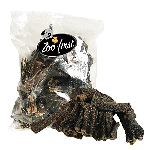 Zoofirst 2 kg getrockneter Pansen Marke Rinderpansen Belohnung Kausnack 5-10 cm Stücke von Zoofirst