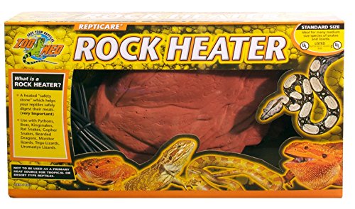 Zoo Med RH-1E Repticare Rock Heater Heizstein M, 10 Watt, Wärmeplatz für Reptilien von Zoo Med