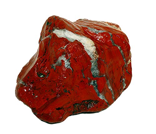 1 Roter Jasper Stein ca. 10-12cm - Deko, Aquarium von Zoomeister