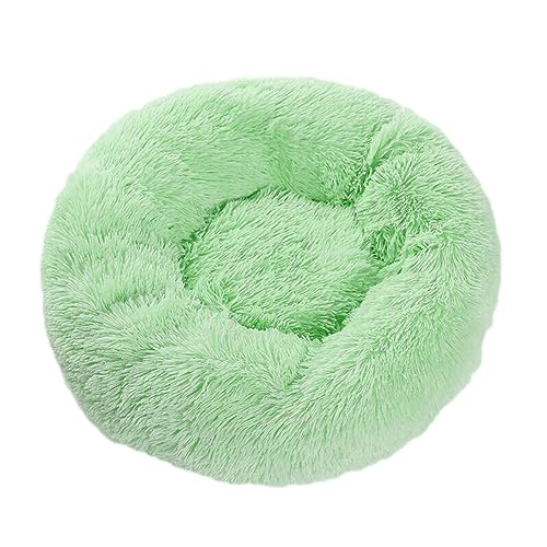 Flauschiges Hundebett, rutschfest, Plüsch, Donut-Welpenbett, waschbar, Zwinger, Kuschelpolster, XS, S, M, L, XL, XXL für kleine, mittelgroße und große Katzen, Hunde, Größe L, Hellgrün Flauschiges Hundebett, rutschfest, Plüsch, Donut-Welpenbett, waschbar, Zwinger, Kuschelpolster, XS, S, M, L, XL, XXL für kleine, mittelgroße und große Katzen, Hunde, Größe L, Hellgrün von Zoomlie
