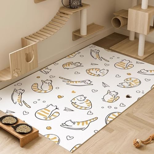 Haustiermatten mit niedlichem Cartoon-Muster, wasserdicht, Antifouling-Matten, bequem, weich, mit sicherer, rutschfester PVC-Unterseite für Flur, Schlafzimmer, Wohnzimmer, Küche (Stil 22,60 x 90 cm) Haustiermatten mit niedlichem Cartoon-Muster, wasserdicht, Antifouling-Matten, bequem, weich, mit sicherer, rutschfester PVC-Unterseite für Flur, Schlafzimmer, Wohnzimmer, Küche (Stil 22,60 x 90 cm) von Zoomlie