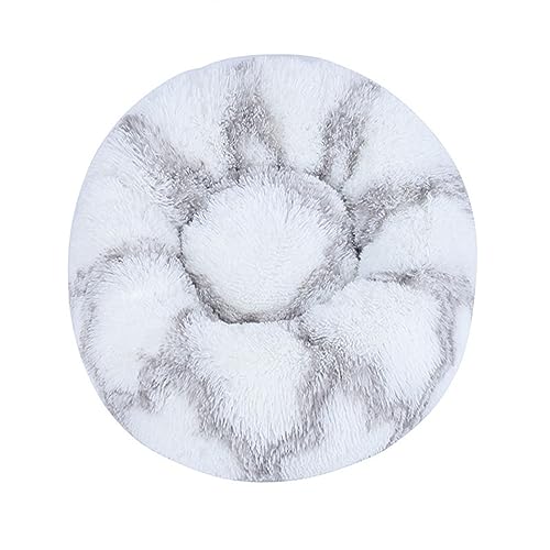 Zoomlie Flauschiges, langes Plüsch-Donut-Hundebett, bequemes Katzenbett, warm, waschbar, rutschfeste Unterseite, Haustiermatte für kleine, mittelgroße und große Haustiere (110 cm, Grau und Weiß, 3) Zoomlie Flauschiges, langes Plüsch-Donut-Hundebett, bequemes Katzenbett, warm, waschbar, rutschfeste Unterseite, Haustiermatte für kleine, mittelgroße und große Haustiere (110 cm, Grau und Weiß, 3) von Zoomlie