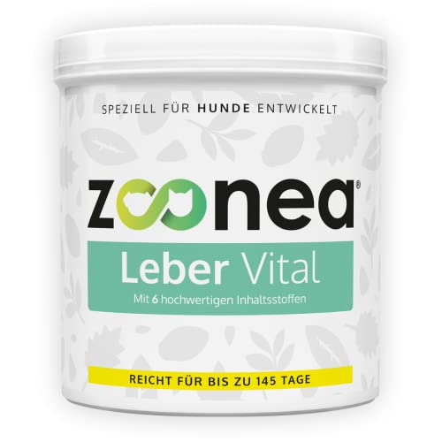 Zoonea® Leber Vital 250g - Leberfunktion & Leberunterstützung für Hunde | Perfekt abgestimmte Kräutermischung für bis zu 145 Tage von Zoonea