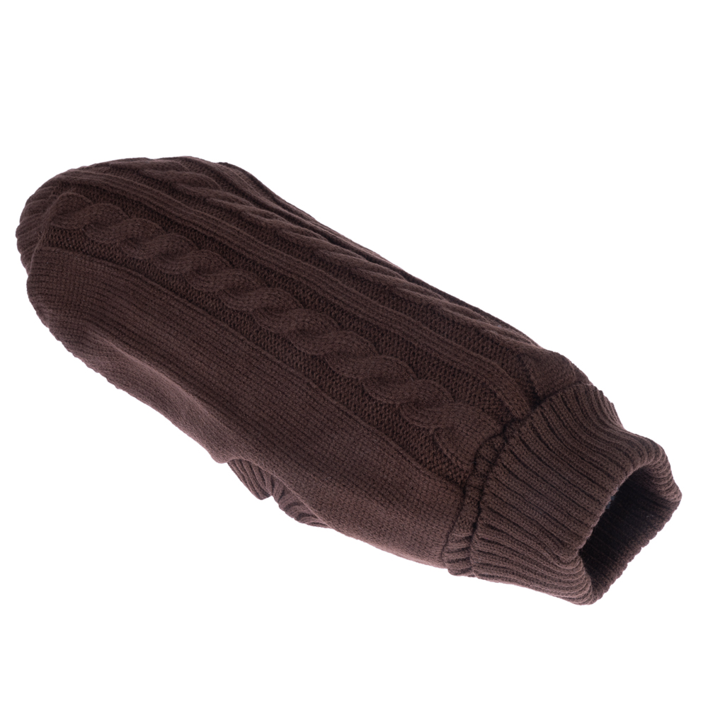 zooplus Basics Hundepullover, braun - ca. 40 cm Rückenlänge zooplus Basics Hundepullover, braun - ca. 40 cm Rückenlänge von Zooplus Basics
