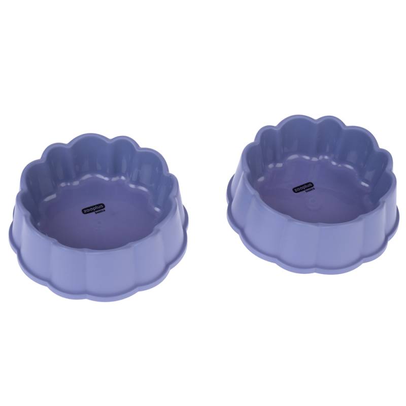 zooplus Basics Katzennäpfe, rund - 2 x 300 ml von Zooplus Basics