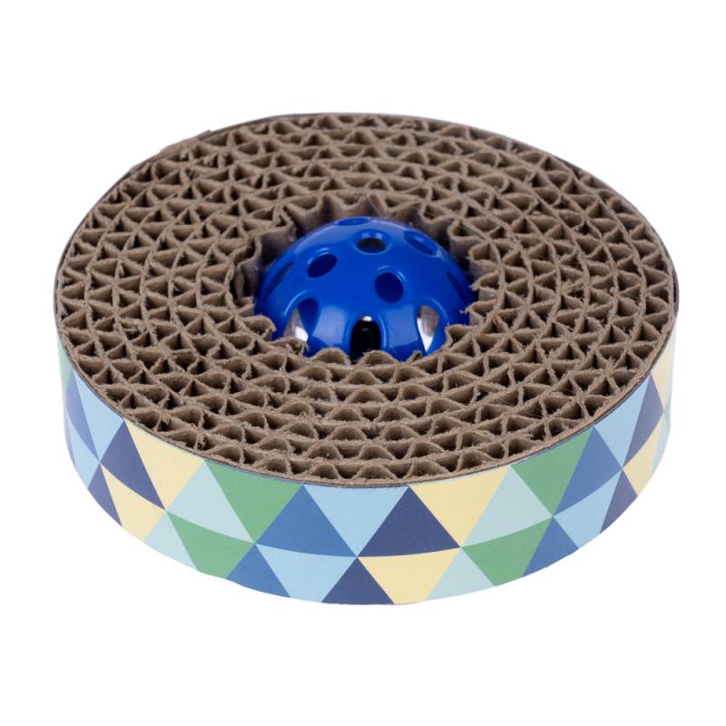 zooplus Basics Katzenspielzeug Spin & Scratch - Ø 10 x H 4 cm von Zooplus Basics