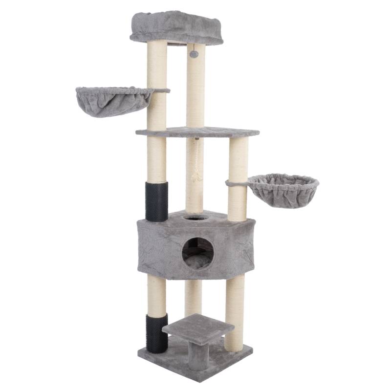 zooplus Basics Kratzbaum XXL - grau von Zooplus Basics