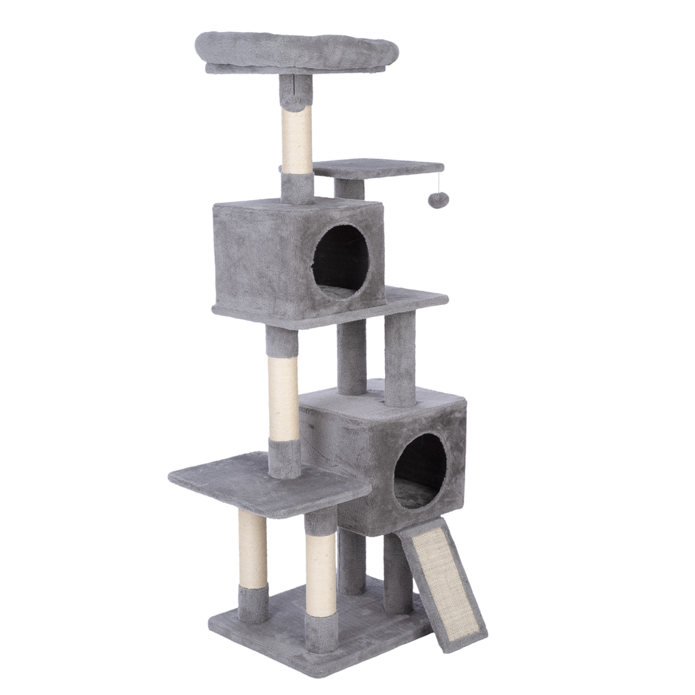 zooplus Basics Kratzbaum groß - grau zooplus Basics Kratzbaum groß - grau von Zooplus Basics