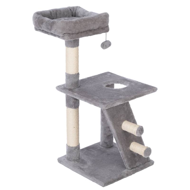 zooplus Basics Kratzbaum klein - grau von Zooplus Basics