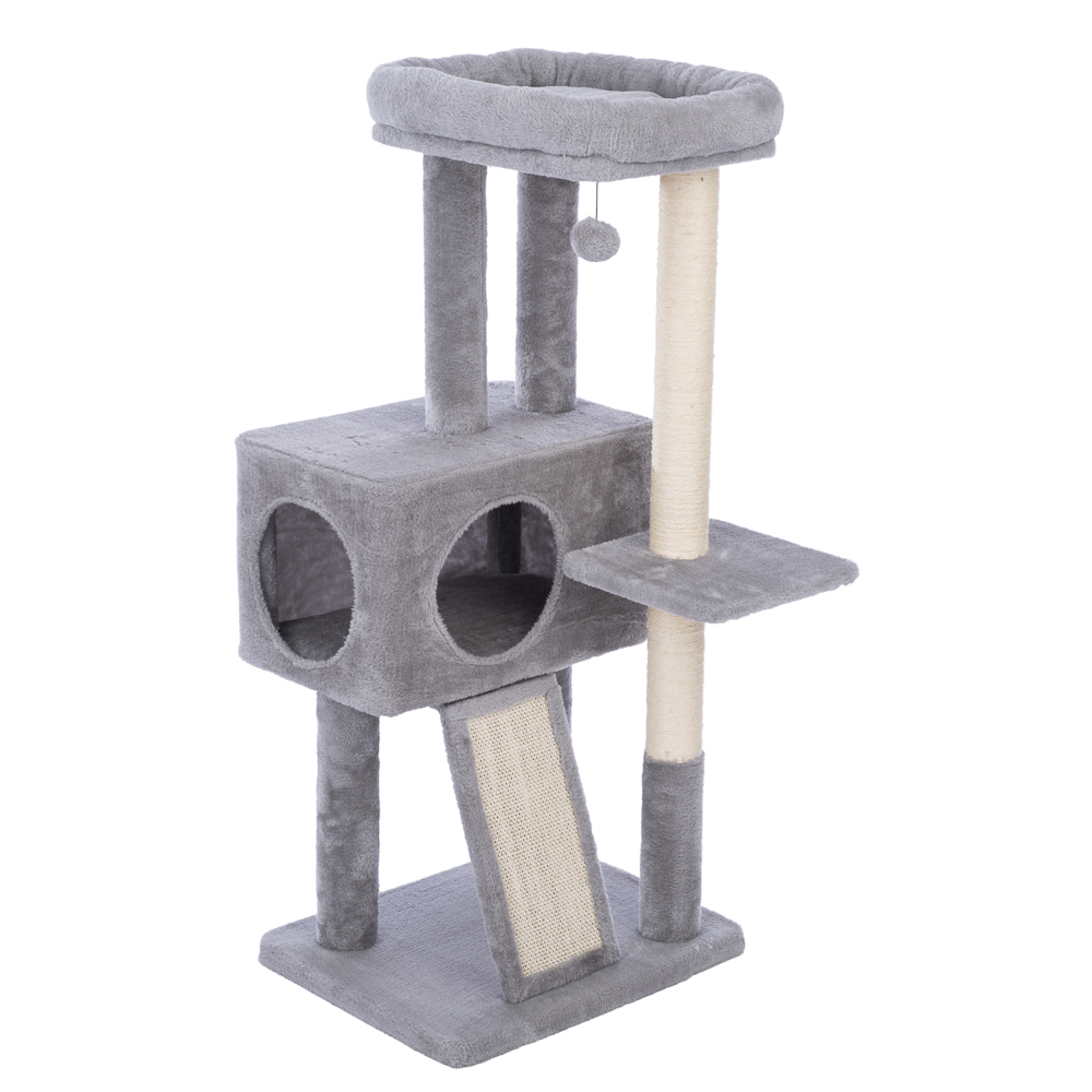 zooplus Basics Kratzbaum medium - grau zooplus Basics Kratzbaum medium - grau von Zooplus Basics
