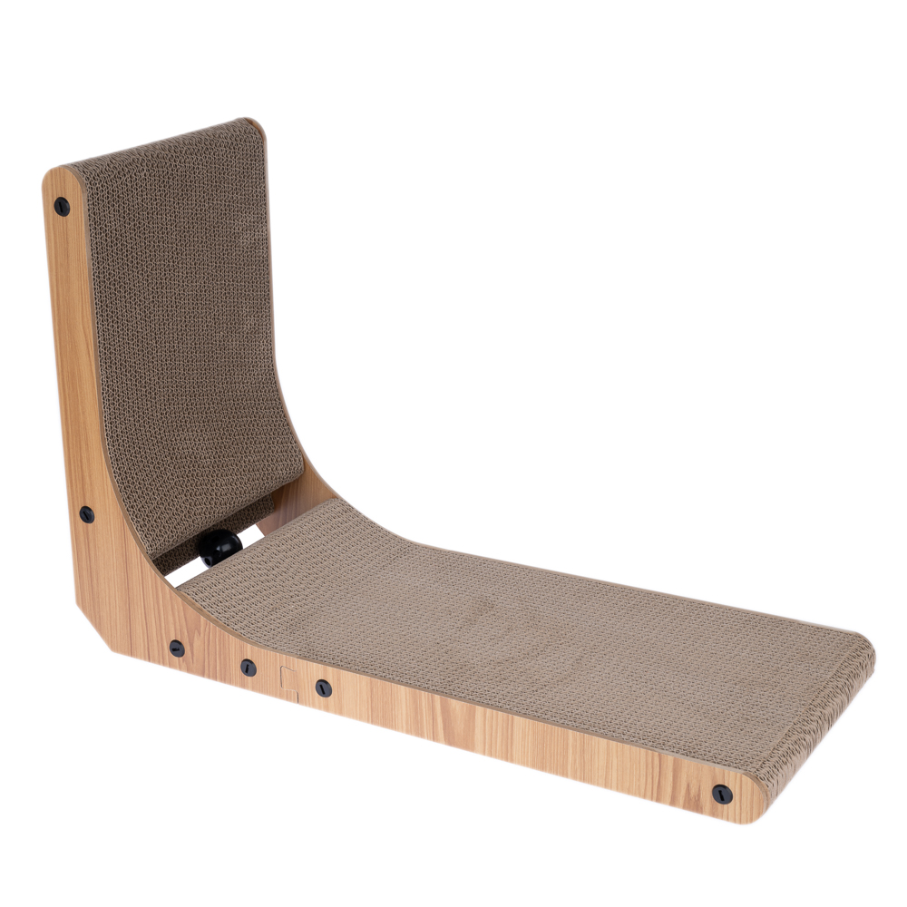 zooplus Basics Kratzmöbel in L-Form Leon - L 40 x B 25 x H 60 cm von Zooplus Basics