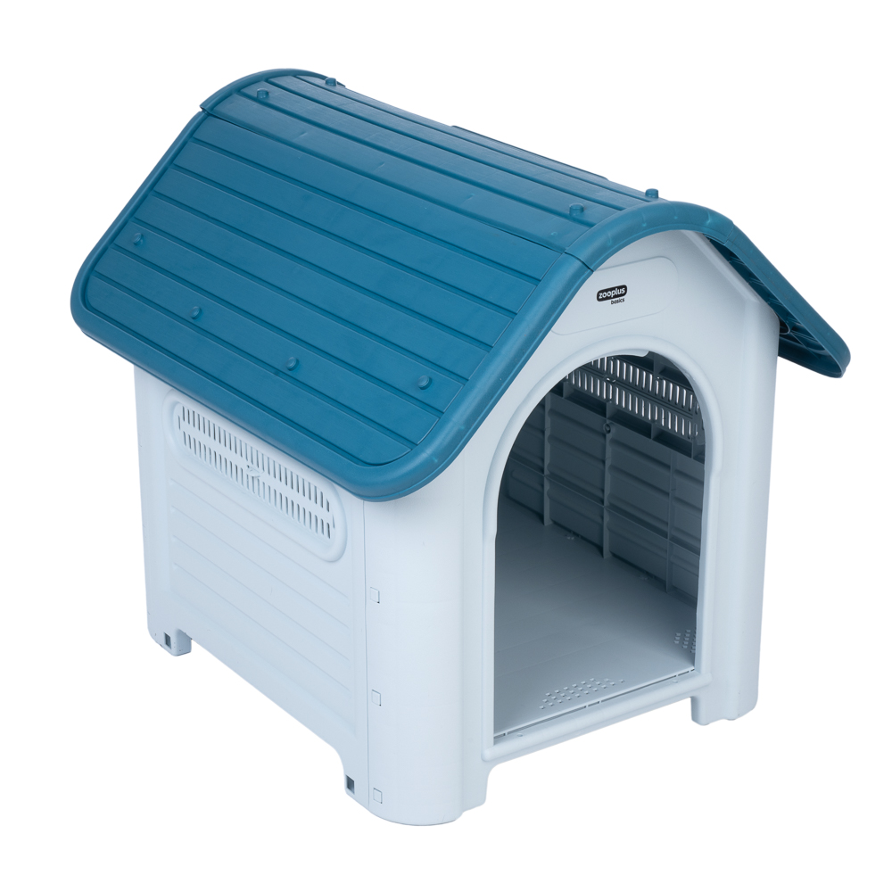 zooplus Basics Kunststoff-Hundehütte - B 72 x T 87 x H 75 cm von Zooplus Basics