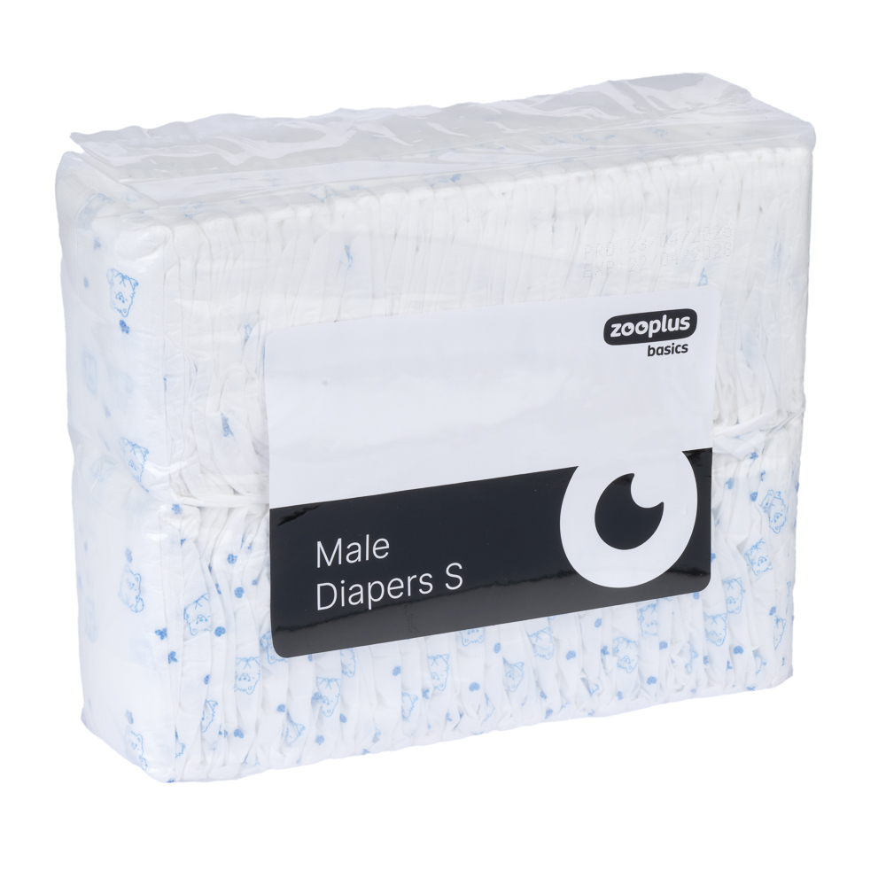 zooplus Basics Rüdenwindeln - Größe S: 32 - 44 cm, 50 Stück zooplus Basics Rüdenwindeln - Größe S: 32 - 44 cm, 50 Stück von Zooplus Basics