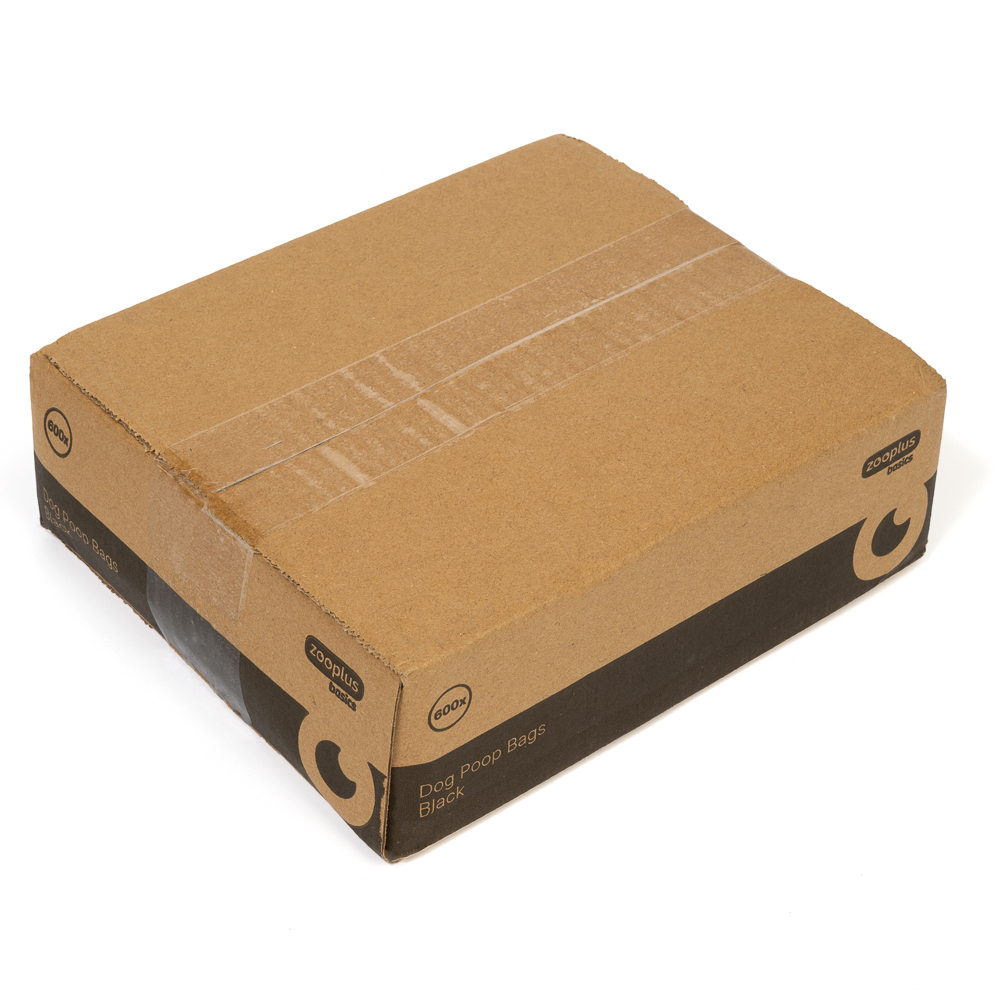 zooplus basics Hundekotbeutel schwarz - 40 Rollen à 15 Beutel (600 Beutel) von Zooplus Basics