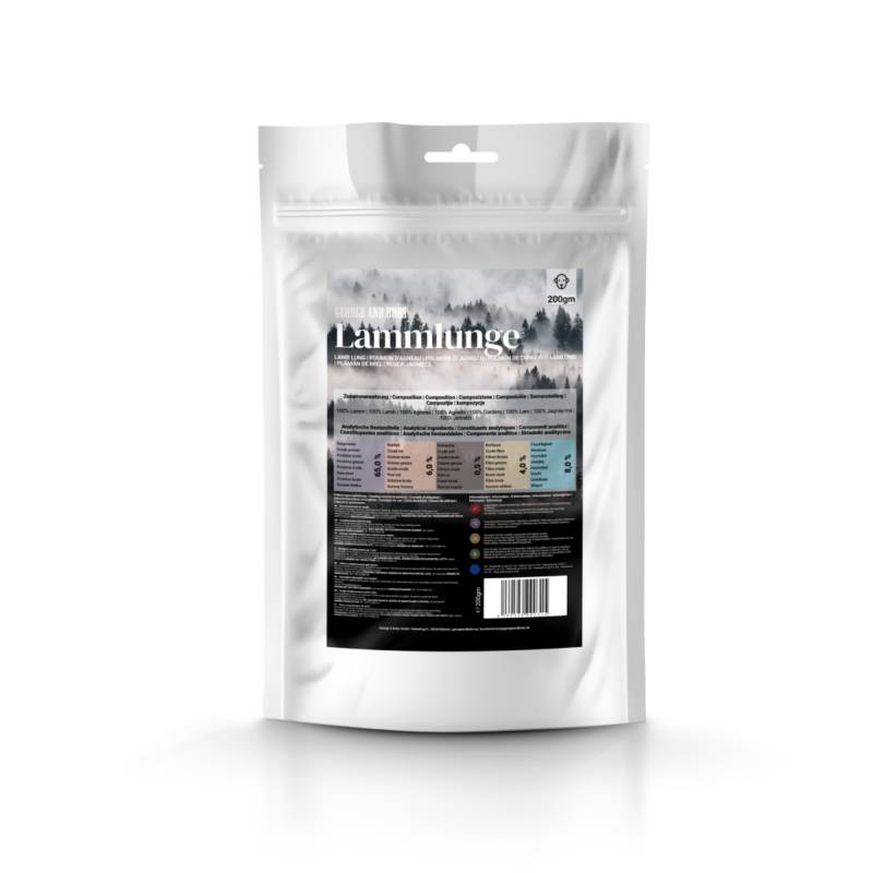 George & Bobs Hundesnacks 200 g - Lammlunge George & Bobs Hundesnacks 200 g - Lammlunge von Zooplus & Bobs