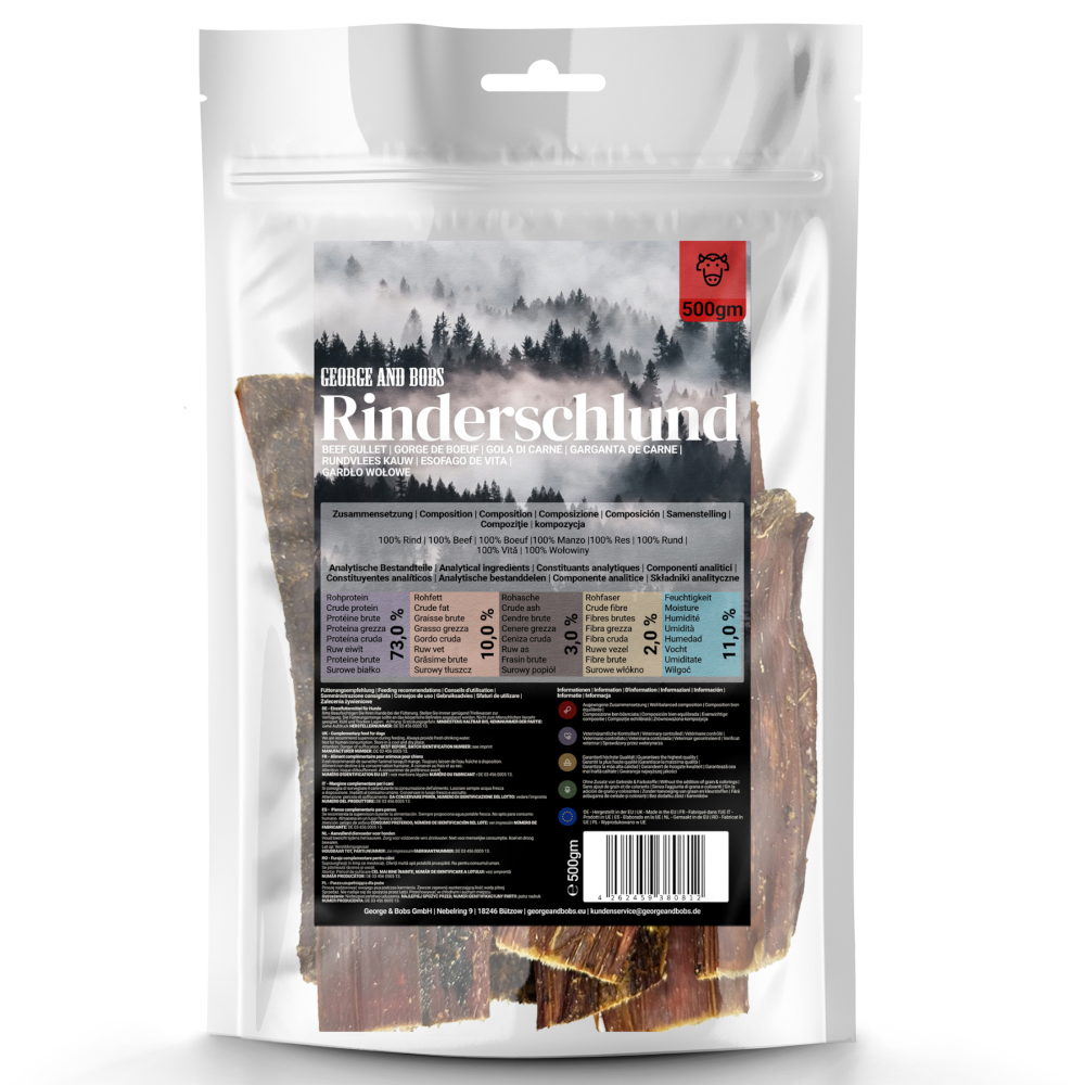 George & Bobs Rinderschlund - 500 g George & Bobs Rinderschlund - 500 g von Zooplus & Bobs