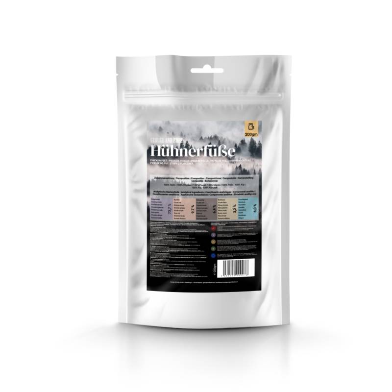 Sparpaket George & Bobs Hundesnacks 3 x 200 g - Hühnerfüße Sparpaket George & Bobs Hundesnacks 3 x 200 g - Hühnerfüße von Zooplus & Bobs