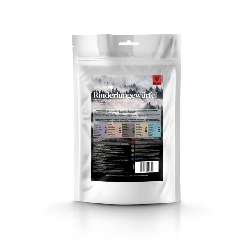 Sparpaket George & Bobs Hundesnacks 3 x 200 g - Rinderlungenwürfel Sparpaket George & Bobs Hundesnacks 3 x 200 g - Rinderlungenwürfel von Zooplus & Bobs
