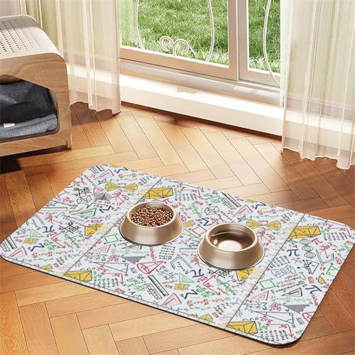 Boston Terrier Hund,wasserdichte Futtermatte für Haustiere, Tischsets für Katzen und Hunde für Futter und Wasser, Futtermatten aus PU-Leder,40x60cm Boston Terrier Hund,wasserdichte Futtermatte für Haustiere, Tischsets für Katzen und Hunde für Futter und Wasser, Futtermatten aus PU-Leder,40x60cm von Zouey