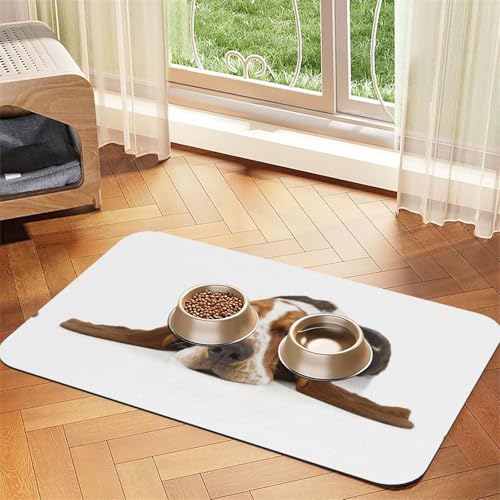 Cavalier King Charles Spaniel,wasserdichte Futtermatte für Haustiere, Tischsets für Katzen und Hunde für Futter und Wasser, Futtermatten aus PU-Leder,40x60cm Cavalier King Charles Spaniel,wasserdichte Futtermatte für Haustiere, Tischsets für Katzen und Hunde für Futter und Wasser, Futtermatten aus PU-Leder,40x60cm von Zouey