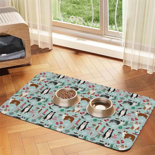 Frisches Obst und Gemüse Bedruckt,wasserdichte Futtermatte für Haustiere, Tischsets für Katzen und Hunde für Futter und Wasser, Futtermatten aus PU-Leder,40x60cm Frisches Obst und Gemüse Bedruckt,wasserdichte Futtermatte für Haustiere, Tischsets für Katzen und Hunde für Futter und Wasser, Futtermatten aus PU-Leder,40x60cm von Zouey