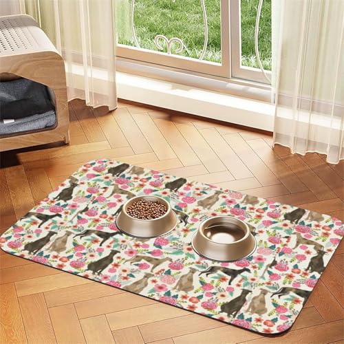 Jack Russell Terrier Orange Süßer Hund Jack Russells,wasserdichte Futtermatte für Haustiere, Tischsets für Katzen und Hunde für Futter und Wasser, Futtermatten aus PU-Leder,40x60cm Jack Russell Terrier Orange Süßer Hund Jack Russells,wasserdichte Futtermatte für Haustiere, Tischsets für Katzen und Hunde für Futter und Wasser, Futtermatten aus PU-Leder,40x60cm von Zouey