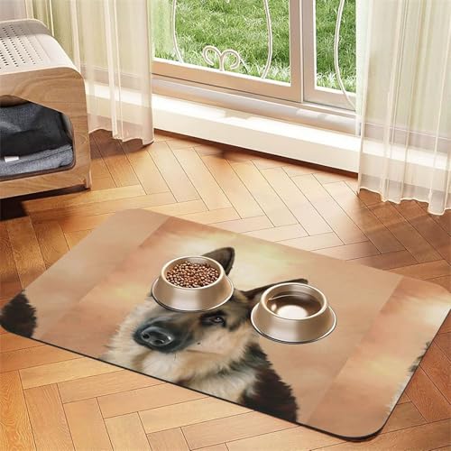Kuhfell Dalmatiner Hundeflecken Tier Tiere Dalmatiner,wasserdichte Futtermatte für Haustiere, Tischsets für Katzen und Hunde für Futter und Wasser, Futtermatten aus PU-Leder,40x60cm Kuhfell Dalmatiner Hundeflecken Tier Tiere Dalmatiner,wasserdichte Futtermatte für Haustiere, Tischsets für Katzen und Hunde für Futter und Wasser, Futtermatten aus PU-Leder,40x60cm von Zouey