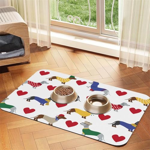 Leopardenmuster in Eiskaffeebraun,wasserdichte Futtermatte für Haustiere, Tischsets für Katzen und Hunde für Futter und Wasser, Futtermatten aus PU-Leder,40x60cm Leopardenmuster in Eiskaffeebraun,wasserdichte Futtermatte für Haustiere, Tischsets für Katzen und Hunde für Futter und Wasser, Futtermatten aus PU-Leder,40x60cm von Zouey