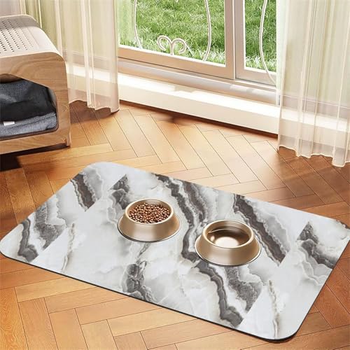 Pferd,wasserdichte Futtermatte für Haustiere, Tischsets für Katzen und Hunde für Futter und Wasser, Futtermatten aus PU-Leder,40x60cm Pferd,wasserdichte Futtermatte für Haustiere, Tischsets für Katzen und Hunde für Futter und Wasser, Futtermatten aus PU-Leder,40x60cm von Zouey