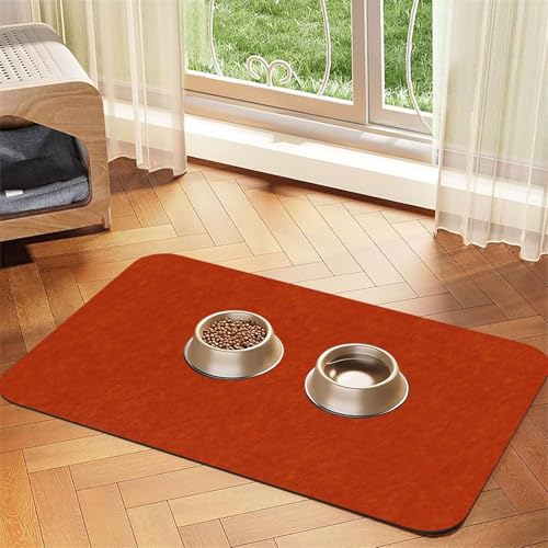 Regentropfen Boho Abstraktes Muster Salbeigrün,wasserdichte Futtermatte für Haustiere, Tischsets für Katzen und Hunde für Futter und Wasser, Futtermatten aus PU-Leder,40x60cm Regentropfen Boho Abstraktes Muster Salbeigrün,wasserdichte Futtermatte für Haustiere, Tischsets für Katzen und Hunde für Futter und Wasser, Futtermatten aus PU-Leder,40x60cm von Zouey