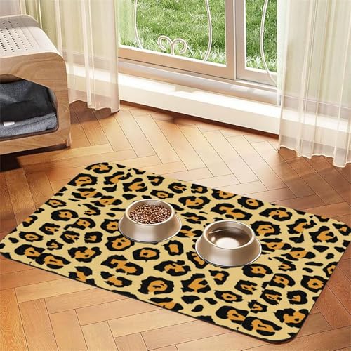 Schwedische Volkskunst Dala Daleclarian Pferd,wasserdichte Futtermatte für Haustiere, Tischsets für Katzen und Hunde für Futter und Wasser, Futtermatten aus PU-Leder,40x60cm Schwedische Volkskunst Dala Daleclarian Pferd,wasserdichte Futtermatte für Haustiere, Tischsets für Katzen und Hunde für Futter und Wasser, Futtermatten aus PU-Leder,40x60cm von Zouey