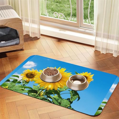 Tiger,wasserdichte Futtermatte für Haustiere, Tischsets für Katzen und Hunde für Futter und Wasser, Futtermatten aus PU-Leder,40x60cm Tiger,wasserdichte Futtermatte für Haustiere, Tischsets für Katzen und Hunde für Futter und Wasser, Futtermatten aus PU-Leder,40x60cm von Zouey