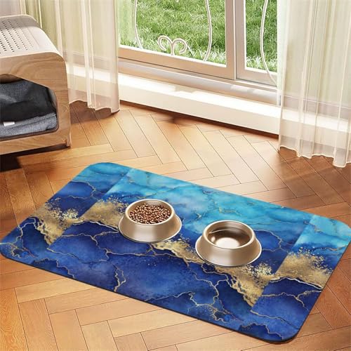 Vintage Bronze,wasserdichte Futtermatte für Haustiere, Tischsets für Katzen und Hunde für Futter und Wasser, Futtermatten aus PU-Leder,40x60cm Vintage Bronze,wasserdichte Futtermatte für Haustiere, Tischsets für Katzen und Hunde für Futter und Wasser, Futtermatten aus PU-Leder,40x60cm von Zouey