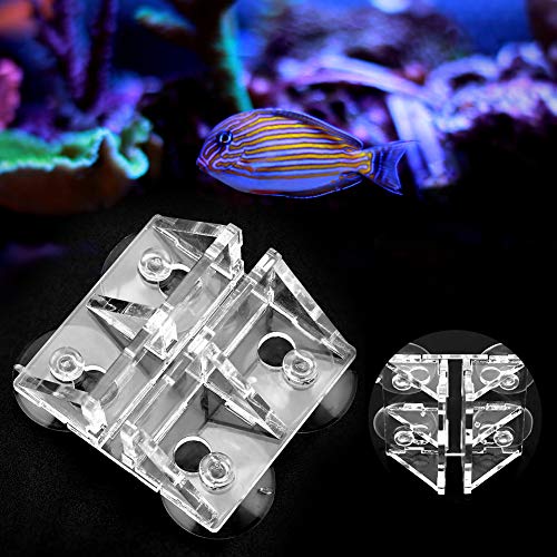 Zouminy 【𝐎𝐬𝐭𝐞𝐫𝐧】 Robuster Cliphalter, Acryl-Aquarium-Clip, ungiftig für Aquarium-Aquarium(small) von Zouminy