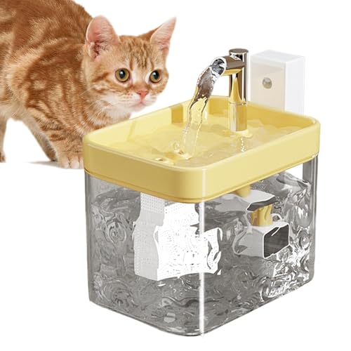 Automatic Pet Water Fountain | 1.5L Silent Pump | Indoor Cat and Dog Dispenser - Innovative Hydration Solution for Your Pets Cats and Dogs Water Fountain | 1.5L Large Capacity Automatic Pet Water Fountain | 1.5L Silent Pump | Indoor Cat and Dog Dispenser - Innovative Hydration Solution for Your Pets Cats and Dogs Water Fountain | 1.5L Large Capacity von Zqkimzi