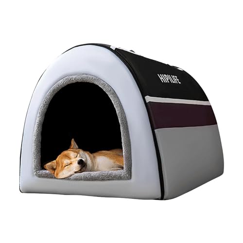 Faltbare Katzenbetthöhle, Hundehaus für Haustiere, abnehmbares Katzenhöhlenbett mit abnehmbarer Unterstützung, gemütlicher Rückzugsort für Kätzchen, Katzen und Welpen, abnehmbare Katzenbetthöhle, Faltbare Katzenbetthöhle, Hundehaus für Haustiere, abnehmbares Katzenhöhlenbett mit abnehmbarer Unterstützung, gemütlicher Rückzugsort für Kätzchen, Katzen und Welpen, abnehmbare Katzenbetthöhle, von Zqkimzi
