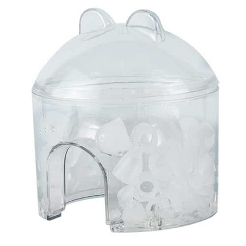 Hamster Cooling Nest, Small Animal Hot Days Cool Nest, Low-Temperature Resistant Cage Accessory, Ideal for Hamsters, Hedgehogs, and Chinchillas, 5.39x5.91 inches, 300g Hamster Cooling Nest, Small Animal Hot Days Cool Nest, Low-Temperature Resistant Cage Accessory, Ideal for Hamsters, Hedgehogs, and Chinchillas, 5.39x5.91 inches, 300g von Zqkimzi