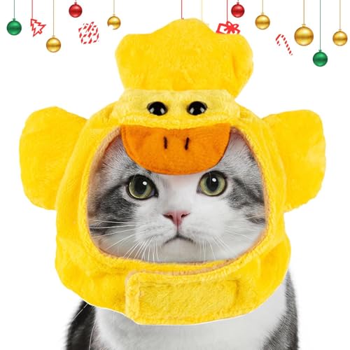Hüte für Hunde, lustige, süße weiche Plüsch-Haustiermütze – kleines, verstellbares Haustierzubehör und warme Kleidung für kaltes Wetter, perfekt für Welpen und Kätzchen Hüte für Hunde, lustige, süße weiche Plüsch-Haustiermütze – kleines, verstellbares Haustierzubehör und warme Kleidung für kaltes Wetter, perfekt für Welpen und Kätzchen von Zqkimzi