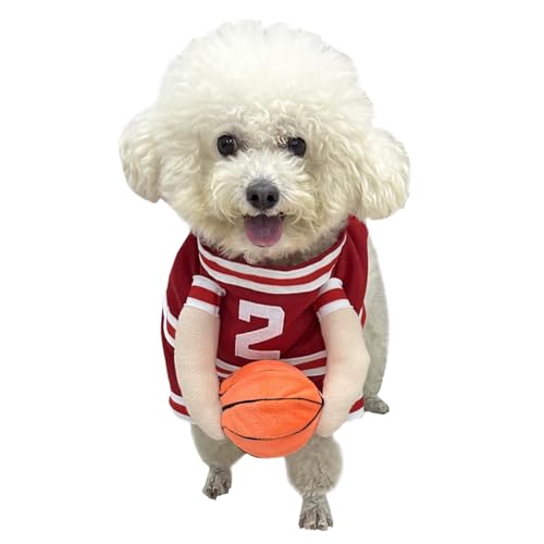 Hunde-Themen-Sportkostüm, lustiges Haustier-Halloween-Sport-Outfit, Hunde-Halloween-Sporttuch, Basketball-Hunde-Outfit für Halloween, lustiges Hunde-Sportspieler-Kostüm Hunde-Themen-Sportkostüm, lustiges Haustier-Halloween-Sport-Outfit, Hunde-Halloween-Sporttuch, Basketball-Hunde-Outfit für Halloween, lustiges Hunde-Sportspieler-Kostüm von Zqkimzi