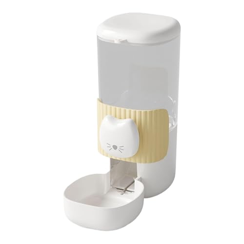 Katzenfutterspender Tierfutter Futterspender Automatischer Pet Feeder Hund Wasserspender Haustier Trinknapf Automatischer Katzenfutterspender Große Kapazität Tierfutterspender für Haustiere und von Zqkimzi