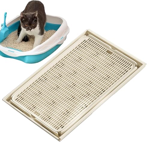 Katzenklo Matte Doppelschichtige Katzenklo Fangmatte - Abnehmbare Katzenbox Matte entwickelt, um Streu für Zuhause und Tiergeschäfte einzufangen, effektive Katzenstreu Pads Katzenklo Matte Doppelschichtige Katzenklo Fangmatte - Abnehmbare Katzenbox Matte entwickelt, um Streu für Zuhause und Tiergeschäfte einzufangen, effektive Katzenstreu Pads von Zqkimzi