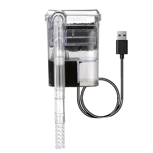 Zqkimzi Aquarium Filter, Suspended Aquarium Filter, Quiet Fish Tank Filters, Adjustable Flows Filter, External Tank Filter, Aquarium Accessories for Clean Water Zqkimzi Aquarium Filter, Suspended Aquarium Filter, Quiet Fish Tank Filters, Adjustable Flows Filter, External Tank Filter, Aquarium Accessories for Clean Water von Zqkimzi