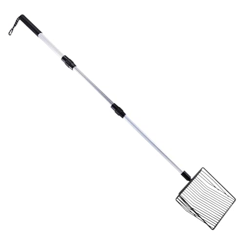 Zqkimzi Cat Litter Box Cleaning Tool, Aluminum Cat Litter Scoop, Long Handle Pooper Scooper, Adjustable Scoop for Cat Litter, Lightweight Hollow Aluminum Litter Shovel for Efficient Cleaning Zqkimzi Cat Litter Box Cleaning Tool, Aluminum Cat Litter Scoop, Long Handle Pooper Scooper, Adjustable Scoop for Cat Litter, Lightweight Hollow Aluminum Litter Shovel for Efficient Cleaning von Zqkimzi